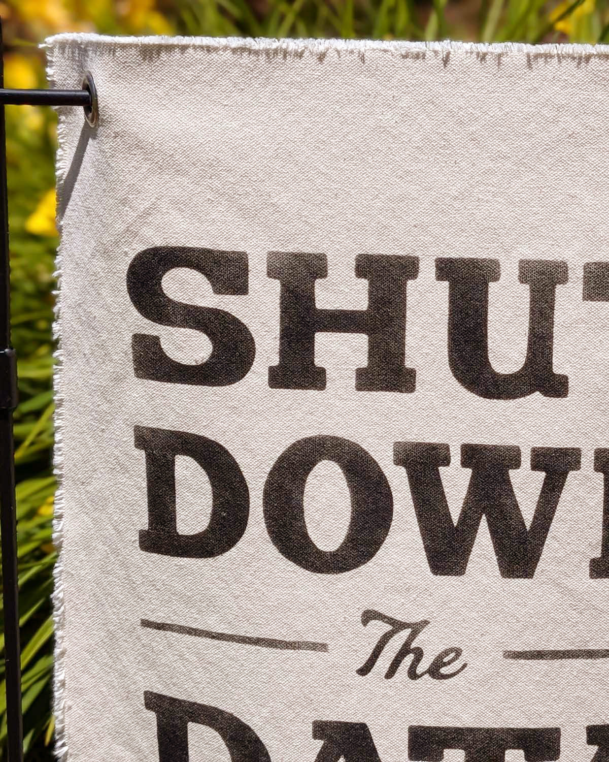 Shut Down the Data Centers Flag