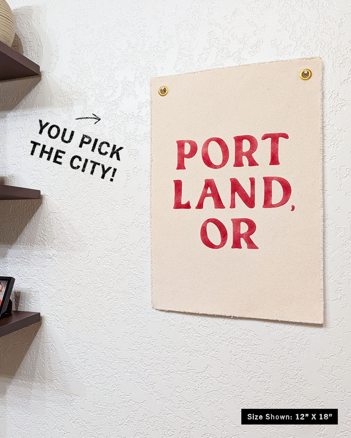 Stacked [Your City] Flag
