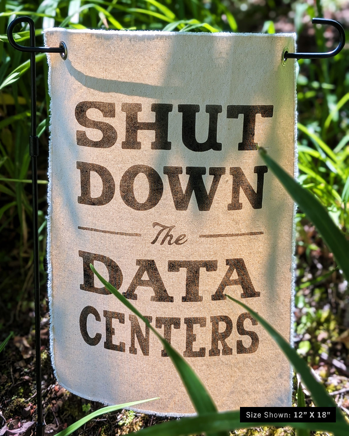 Shut Down the Data Centers Flag