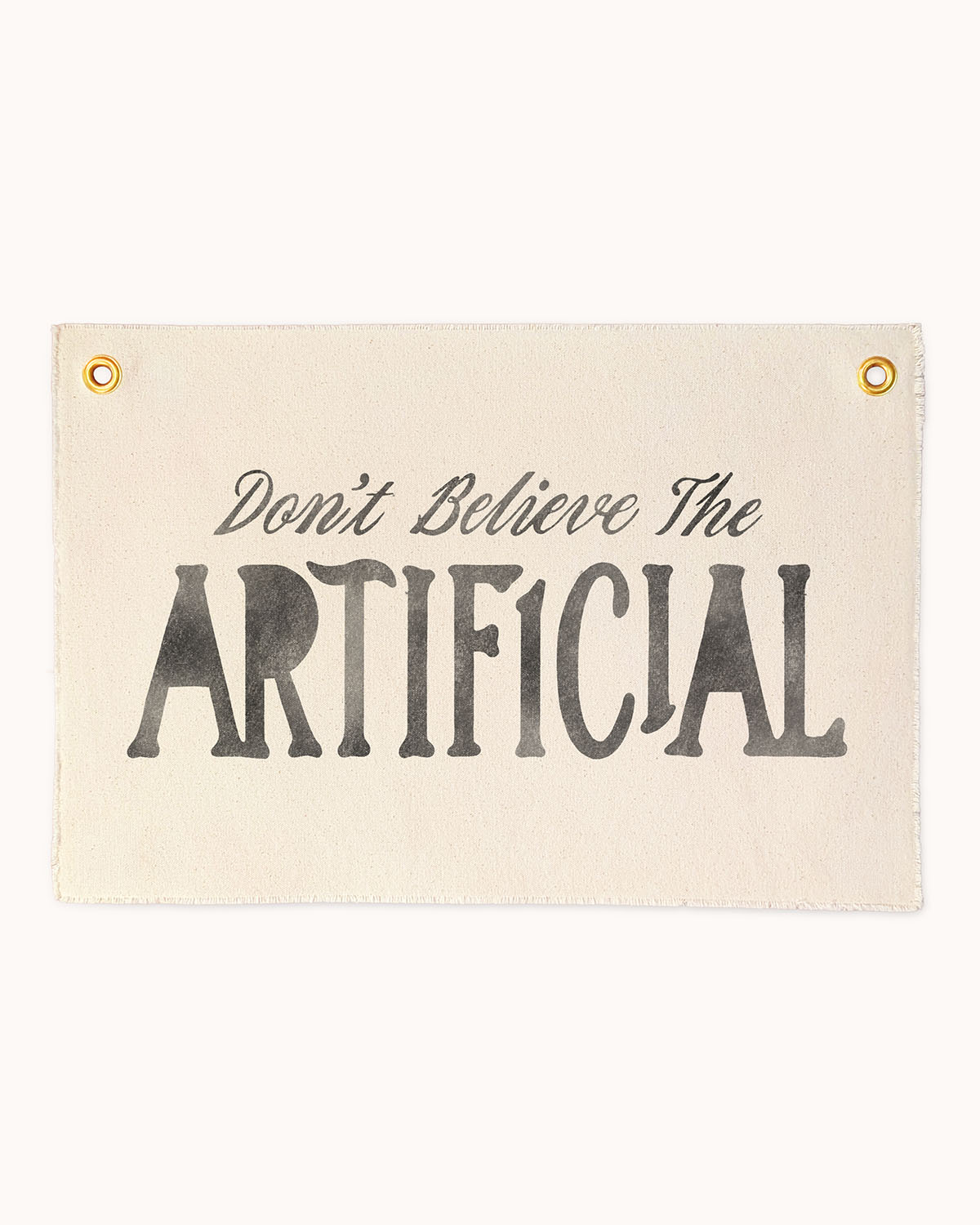 Don't Believe the Artificial Flag