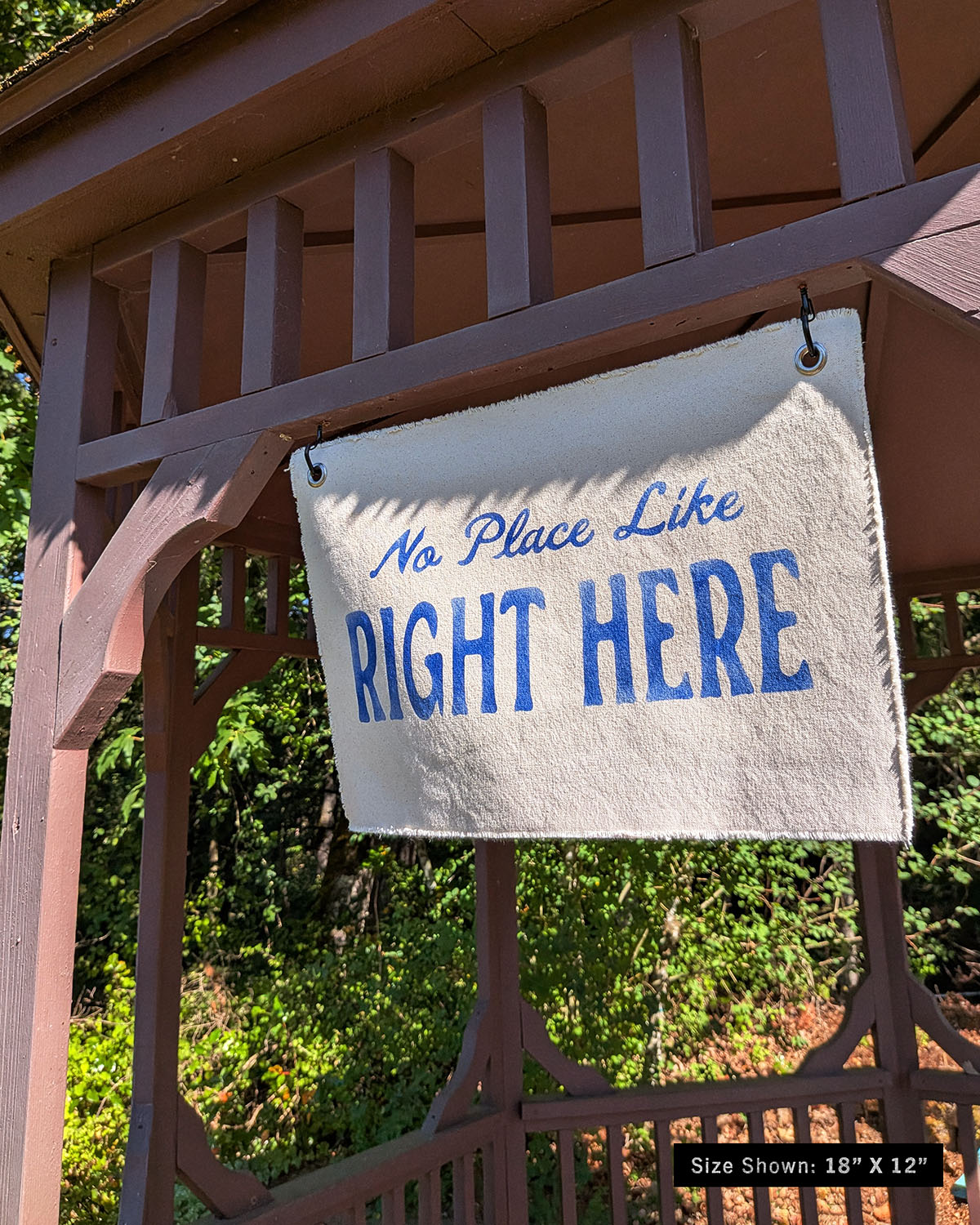 No Place Like Right Here Flag