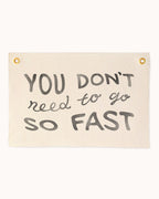You Don't Need to Go So Fast Flag