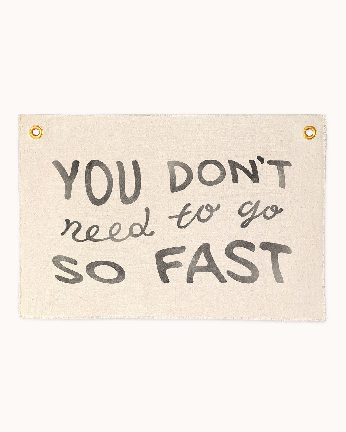 You Don't Need to Go So Fast Flag
