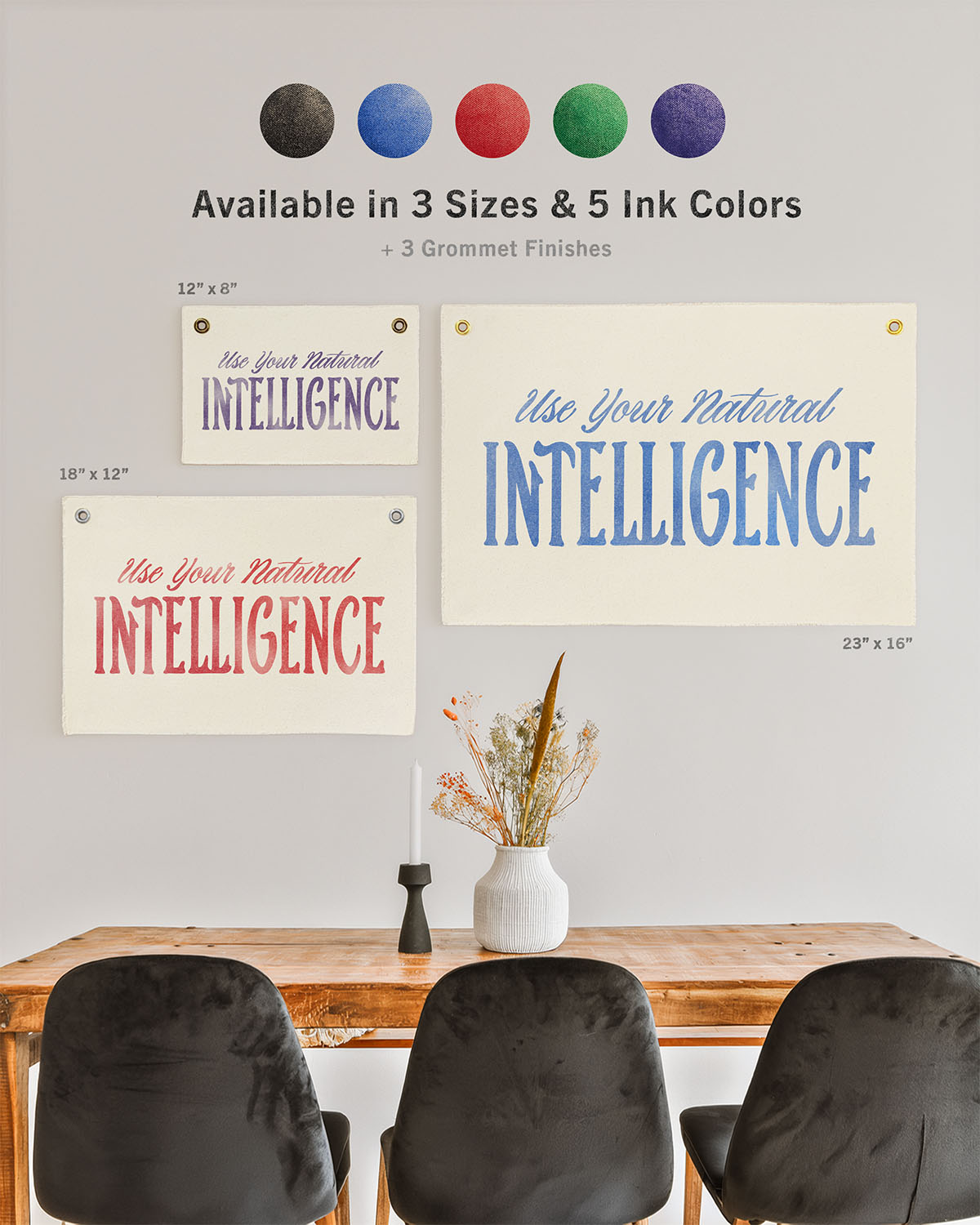 Use Your Natural Intelligence Flag