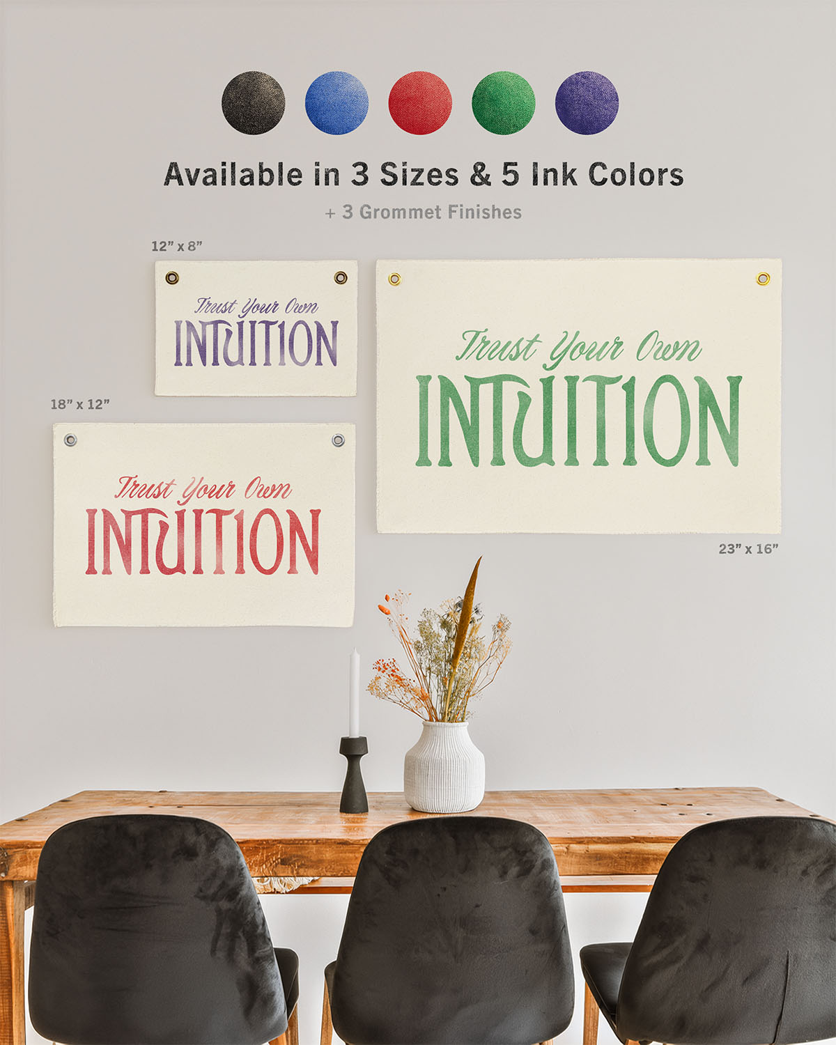 Trust Your Own Intuition Flag