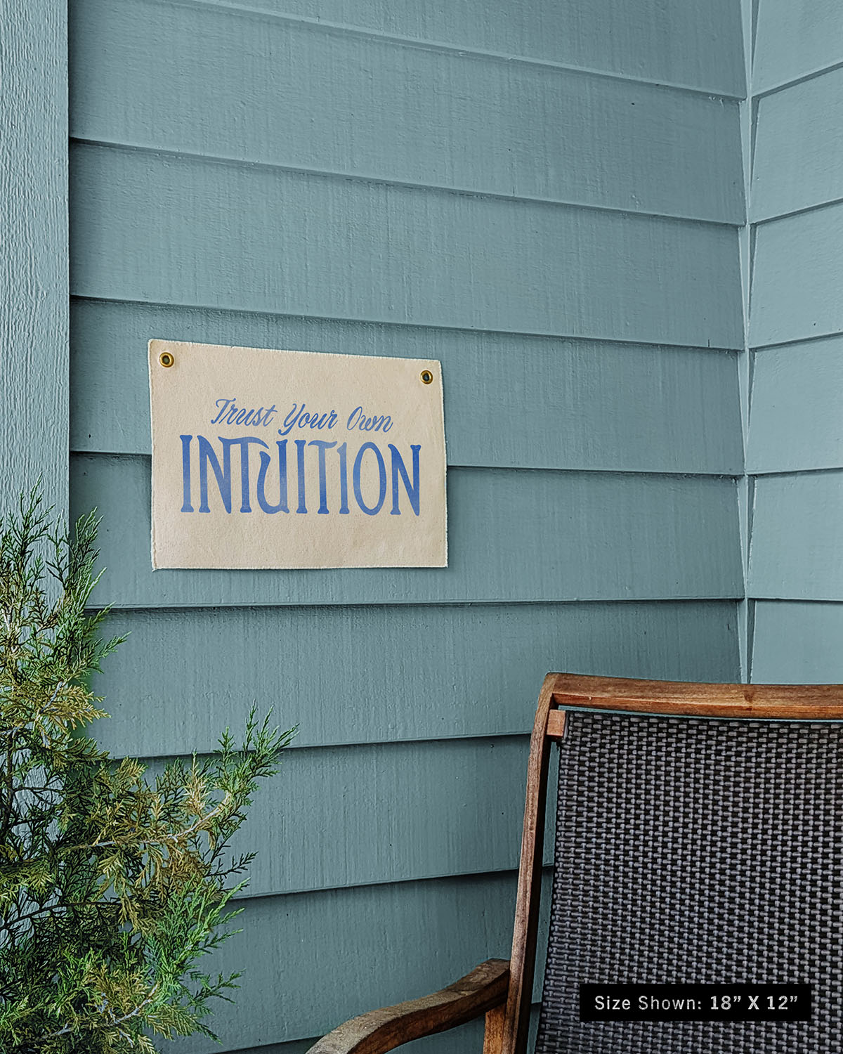 Trust Your Own Intuition Flag